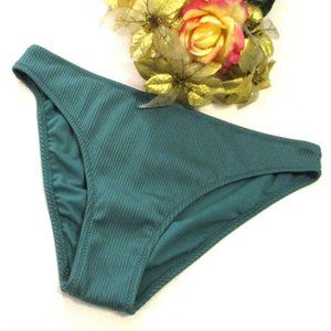 💚 CUPSHE HUNTER GREEN SWIMWEAR BIKINI BOTTOMS – SIZE L – NWOT 💚